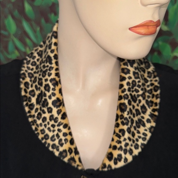 Vintage Suede Jacket Leopard Jacket - Picture 8 of 16